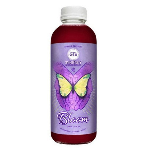 GT's, Organic Synergy Kombucha Bloom, 16 Oz (Case Of 12) GT's