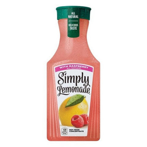 Simply Beverages, Lemonade With Raspberry Bottle, 52 Oz (Case Of 6) Simply Beverages