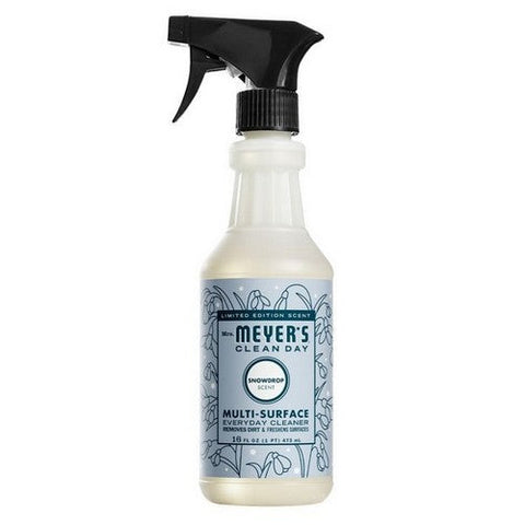 Mrs. Meyer's, Multi Surface Cleaner Snow Drop, 16 Oz (Case Of 6) Mrs. Meyer's
