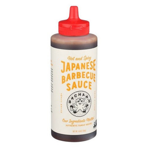 Bachan's, Japanese Barbeque Sauce Hot Spicy, 16 Oz (Case Of 6) Bachan's