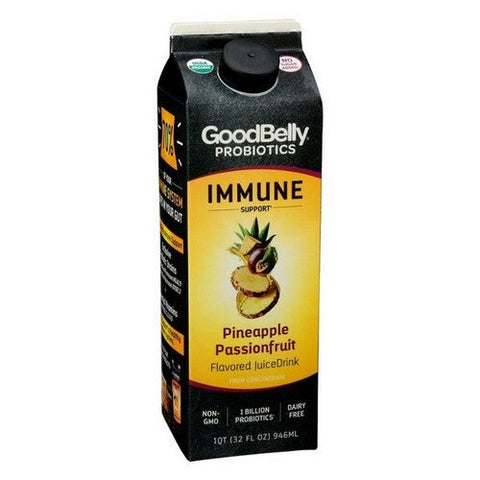 Good Belly, Organic Goodbelly Pineapple Juice Infused With Spice, 32 Oz (Case Of 6) Good Belly
