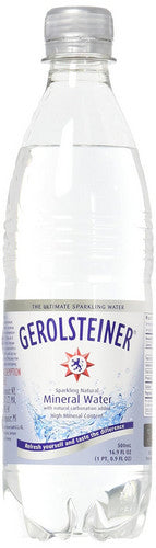 Gerolsteiner, Sparkling Natural Mineral Water, 16.9 Oz X 6 Count (Case Of 4) Gerolsteiner