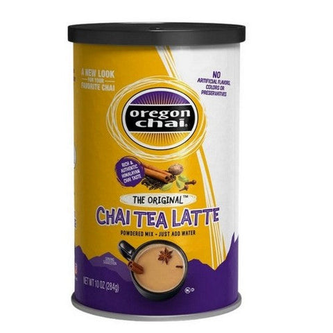 Oregon Chai, Chai Tea Latte Original Powdered Mix, 10 Oz (Case Of 6) Oregon Chai