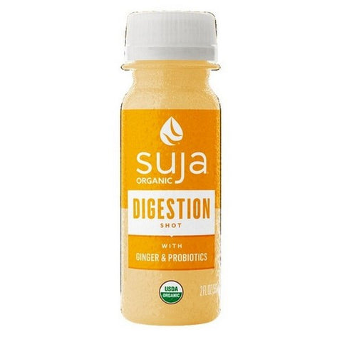 Suja, Organic Digestion Wellness Shot With Ginger And Probiotics, 2 Oz (Case Of 10) Suja