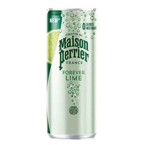 Maison Perrier, Sparkling Water Lime, 11.15 X 8 Count (case Of 3) Maison Perrier