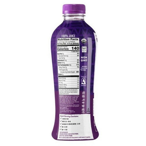 Sambazon, Organic Acai Juice The Original, 32 Oz (Case Of 6) Sambazon
