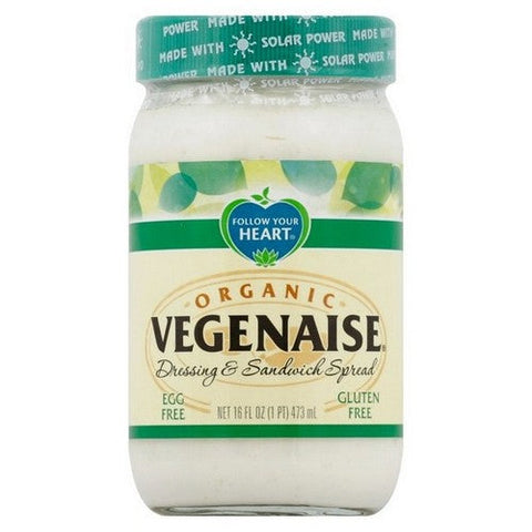 Follow Your Heart, Vegenaise Dressing And Sandwich Spread, 16 Oz (Case Of 6) Follow Your Heart