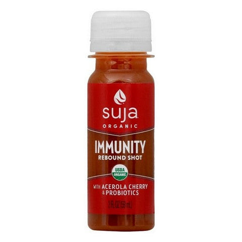 Suja, Organic Immunity Rebound Shot With Acerola Cherry And Probiotics, 2 Oz (Case Of 10) Suja