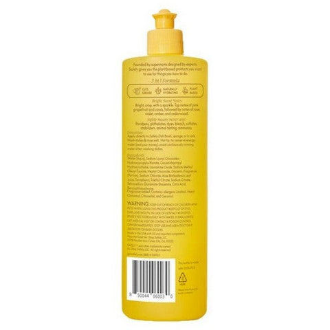 Safely, Bright Dish Soap, 16 Oz (Case Of 6) Safely