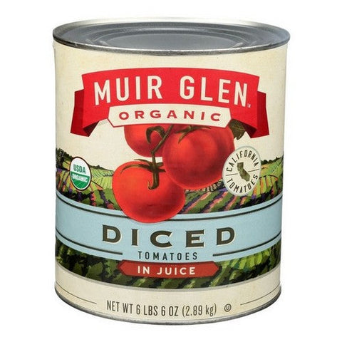 Muir Glen, Organic Diced Tomatoes In Juice, 102 Oz (Case Of 6) Muir Glen