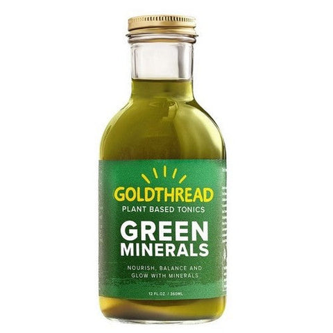 Goldthread, Plant Based Tonic Green Mineral, 10.5 Oz (Case Of 12) Goldthread