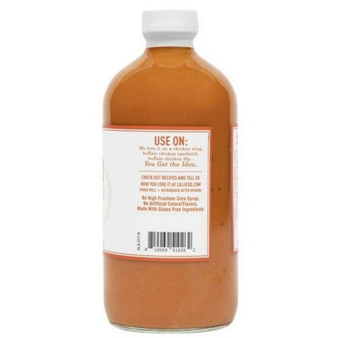 Lillies Q, Hot Buffalo Wing Sauce, 17 Oz (Case Of 6) Lillies Q