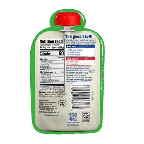 Earth's Best, Butternut Squash Pear, 3.5 Oz (Case Of 12) Earth's Best