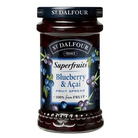 St.Dalfour, Blueberry And Acai Fruit Spread, 6 Oz (Case Of 6) St.Dalfour