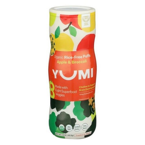 Yumi, Apple Broccoli Puffs, 1.5 Oz (Case Of 6) Yumi