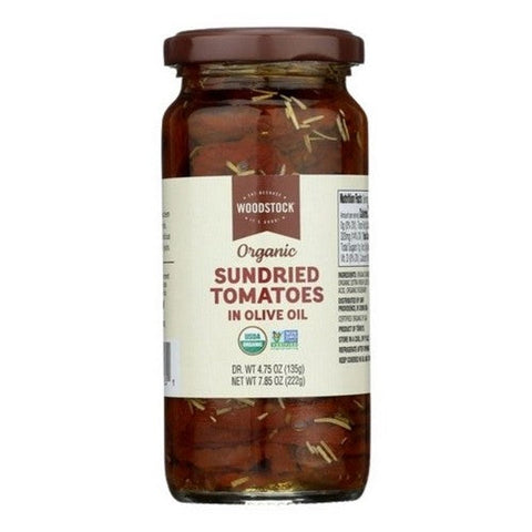 Woodstock, Sundried Tomatoes In Olive Oil, 7.85 Oz (Case Of 12) Woodstock