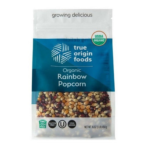 True Origin Foods, Rainbow Popcorn, 16 Oz (Case Of 6) True Origin Foods
