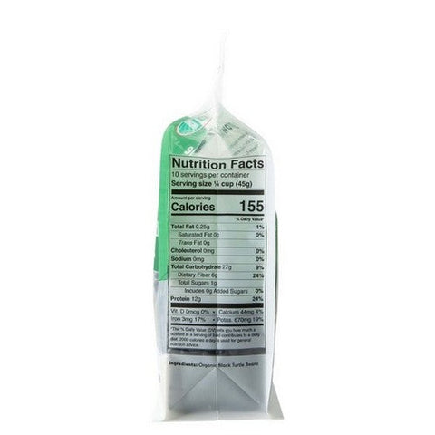 True Origin Foods, Black Turtle Beans, 16 Oz (Case Of 6) True Origin Foods