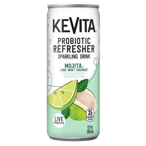 Kevita, Sparkling Refresher Mojita Lime Mint Coconut, 12 Oz Kevita