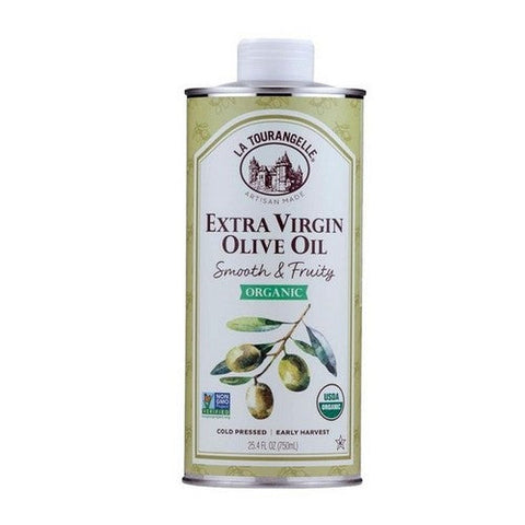 La Tourangelle, Organic Extra Virgin Olive Oil, 25.4 Oz (Case Of 6) La Tourangelle