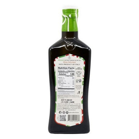Bono, Organic Extra Virgin Olive Oil, 16.9 Oz (Case Of 6) Bono