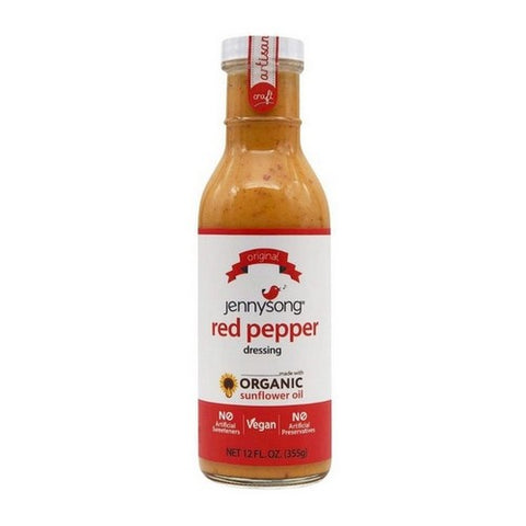 Jennysong, Red Pepper Dressing, 12 Oz (Case Of 6) Jennysong