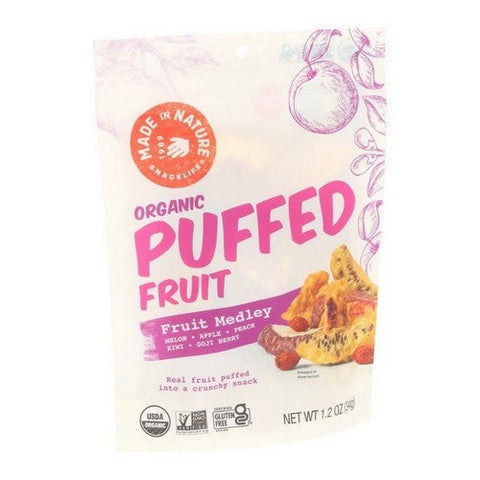 Made In Nature, Puffed Fruit Medley, 1.2 Oz (Case Of 6) Made In Nature