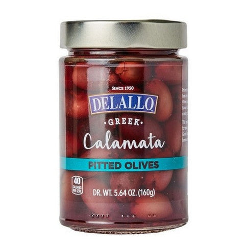Delallo, Olives Calamata Pitted, 5.3 Oz (Case Of 6) Delallo