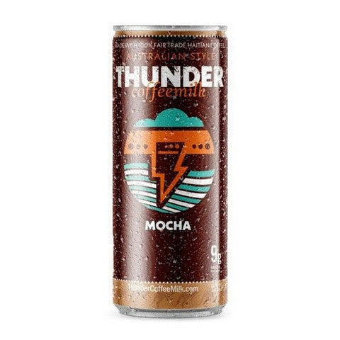 Thunder Coffeemilk, Ready To Drink Mocha Cold Brew Coffee, 11 Oz (Case Of 12) Thunder Coffeemilk