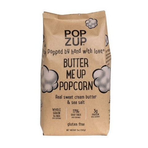Popzup, Butter Me Up Popcorn, 5 Oz (Case Of 12) Popzup