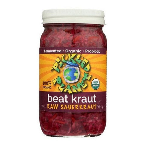 Pickled Planet, Beat Kraut Sauerkraut, 16 Oz (Case Of 6) Pickled Planet