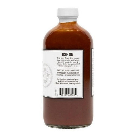 Lillies Q, Hot Smoky Barbecue Sauces And Rubs, 20 Oz (Case Of 6)