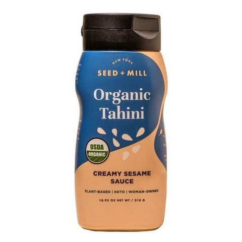 Seed Plus Mill, Organic Tahini Squeeze Bottle, 10.93 Oz (Case Of 6) Seed Plus Mill