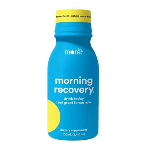 More Labs, Morning Recovery Lemon, 3.4 Oz (Case Of 12) More Labs