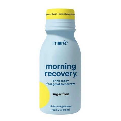 More Labs, Morning Recovery Shot Sugar Free, 3.4 Oz (Case Of 12) More Labs