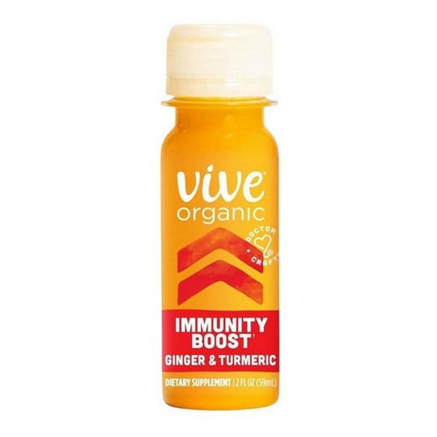 Vive Organic, Original Ginger And Turmeric Immunity Wellness Shot, 2 Oz (Case Of 12) Vive Organic