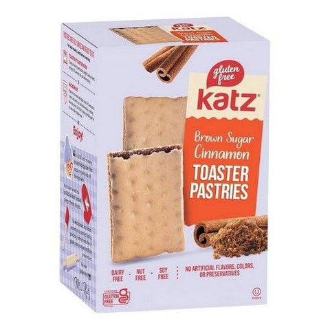 Katz, Brown Sugar Cinnamon Toaster Pastries, 8 Oz (Case Of 6) Katz