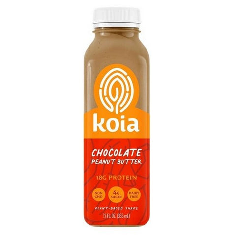 Koia, Protein Drink Chocolate Peanut Butter, 12 Oz (Case Of 6) Koia