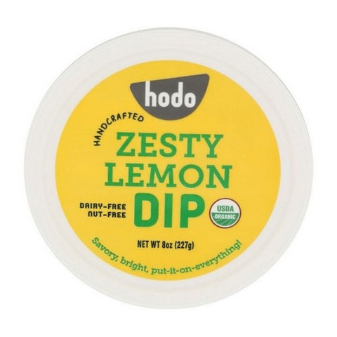 Hodo Foods, Zesty Lemon Dip, 8 Oz (Case Of 6) Hodo Foods