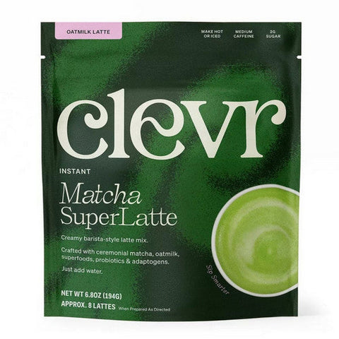 Clevr, Instant Superlatte Matcha, 6.8 Oz (Case Of 6) Clevr
