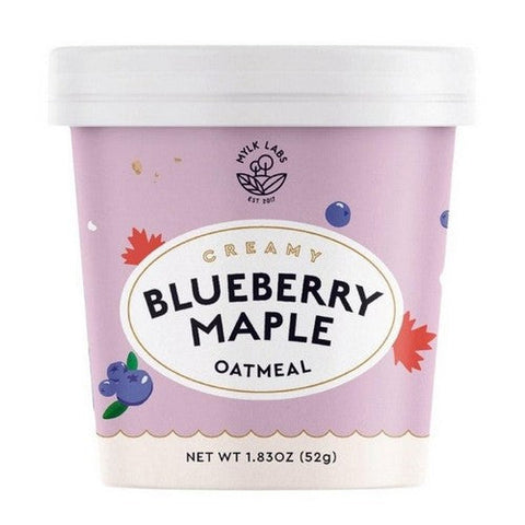 Mylk Labs, Blueberry Maple Oatmeal Cup, 1.83 Oz (Case Of 6) Mylk Labs
