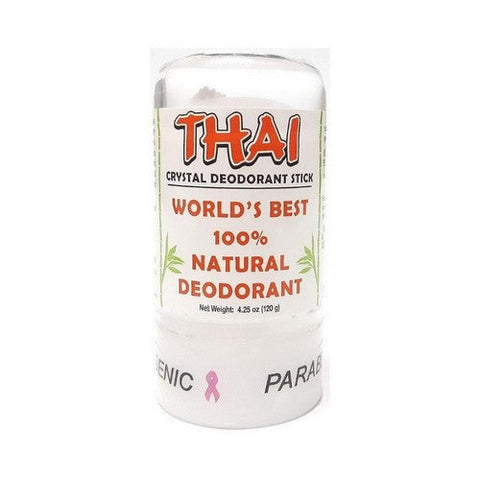 Thai Deodorant Stone, Thai Crystal Deodorant Stick, 4.25 Oz Thai Deodorant Stone
