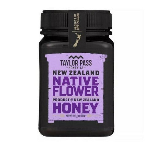 Taylor Pass, Mative Flower Honey, 17.6 Oz (Case Of 6) Taylor Pass