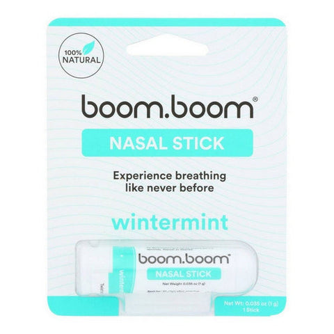 Boom.Boom, Wintermint Nasal Stick, 1 Count (Case Of 6) Boom.Boom