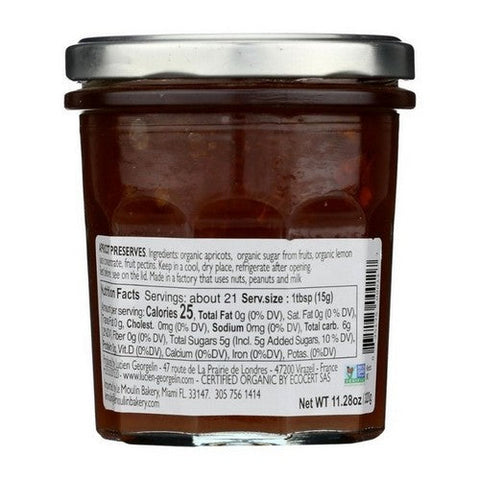 Lucienne, Organic Apricot Fruit Spread, 11.28 Oz (Case Of 6) Lucienne