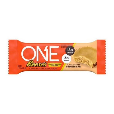Onebar, Reeses Peanut Butter Lover Protein Bar, 2.12 Oz (Case Of 12) Onebar