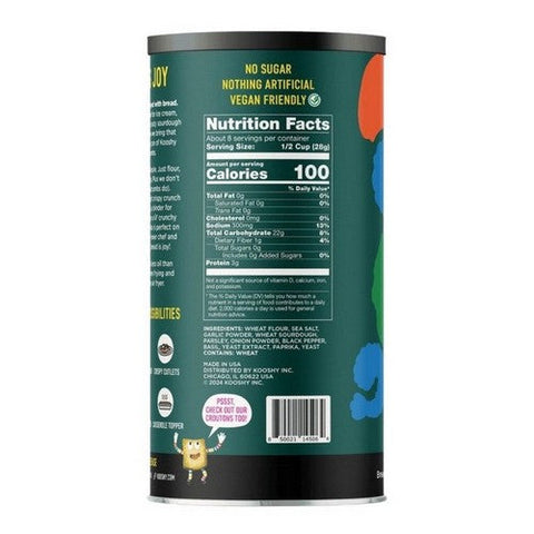 Kooshy, Panko Sourdough Italiano, 7.5 Oz (Case Of 6) Kooshy