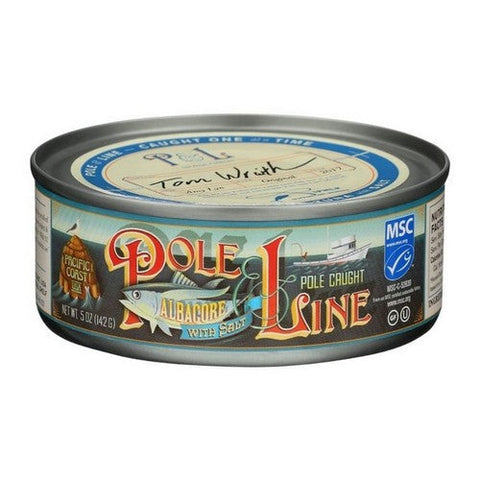 Pole And Line, Albacore Tuna With Salt, 5 Oz (Case Of 24) Pole And Line