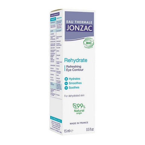 Eau Thermale Jonzac, Rehydrating Organic Eye Contour Cream For Sensitive Skin, 0.5 Oz Eau Thermale Jonzac