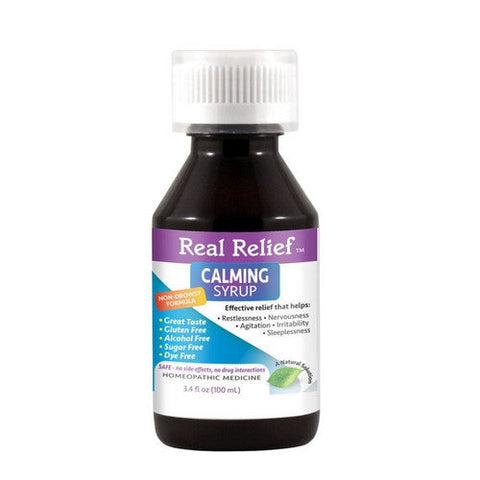 Homeolab, Real Relief Calming Syrup, 3.4 Oz Homeolab